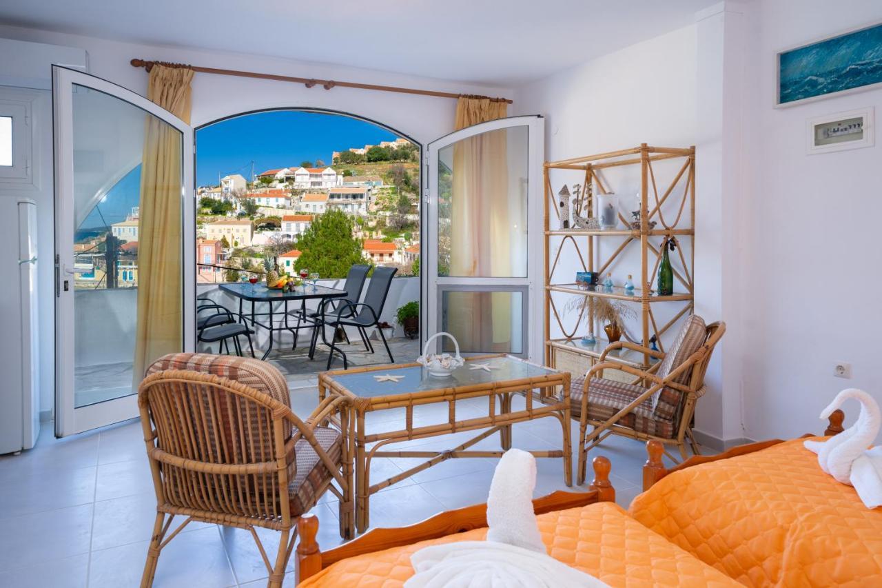 Gardenia House Apartman Ászosz Kültér fotó